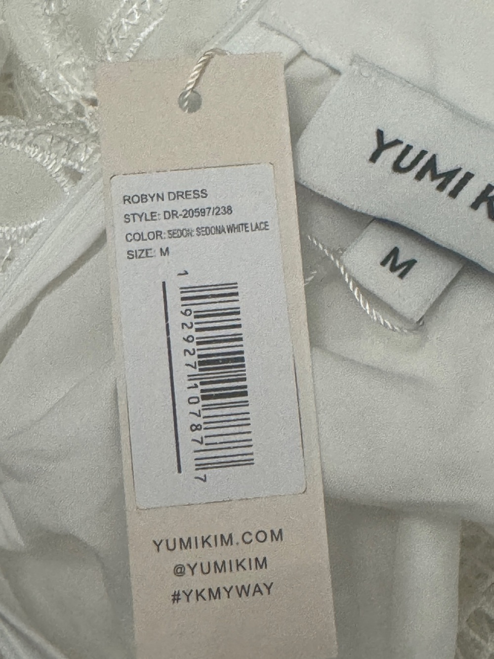 NWT Yumi Kim White lace Robyn dress - Picture 7 of 8